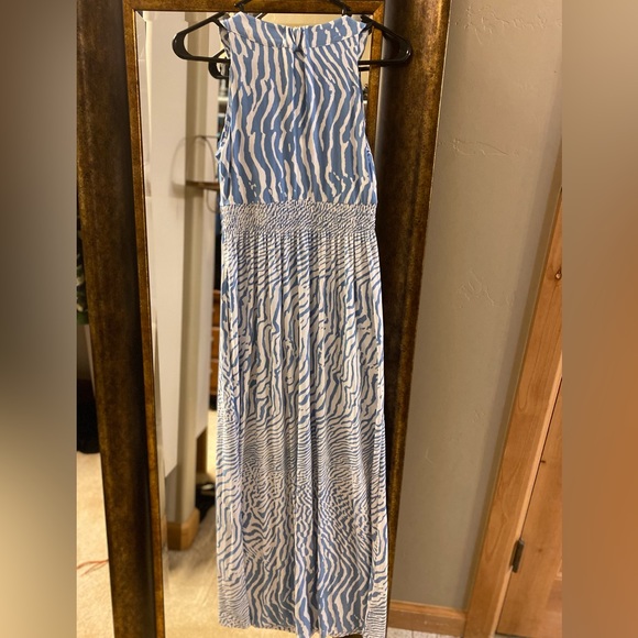 SOMA|XS| NWT| keyhole maxi dress| soft support| pockets| - Picture 2 of 3